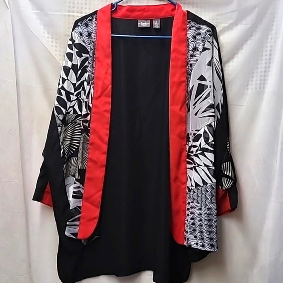 Chico’s Travelers Kimono 3 XL - Picture 2 of 6